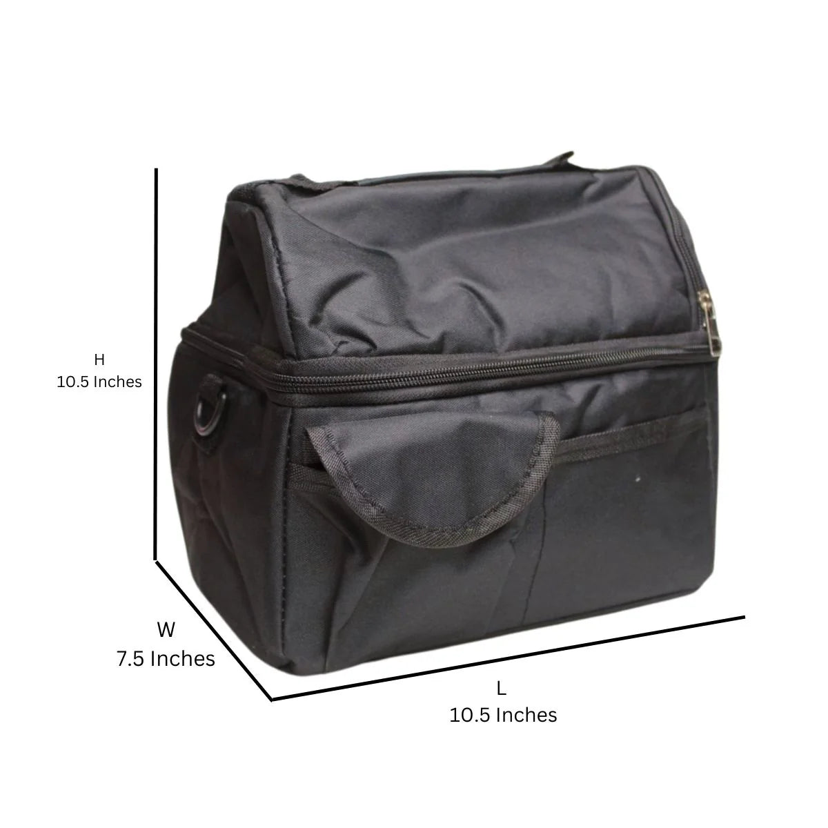 Double Layer Insulated Lunch Bag