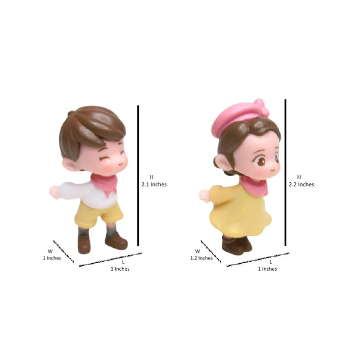 Romantic Couple Miniature (Pack of 4)
