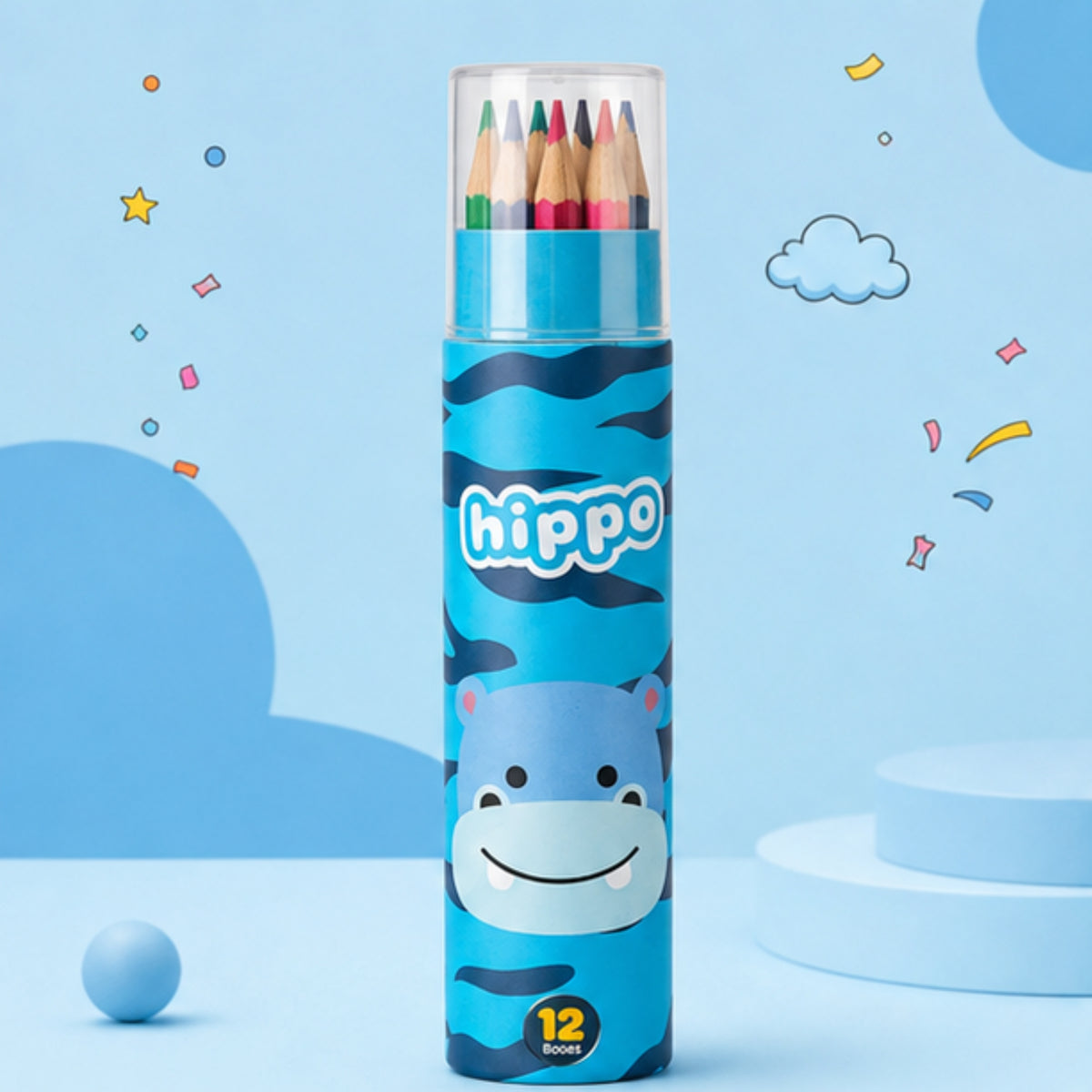 Rainbow Pencil Set - 12 Colours