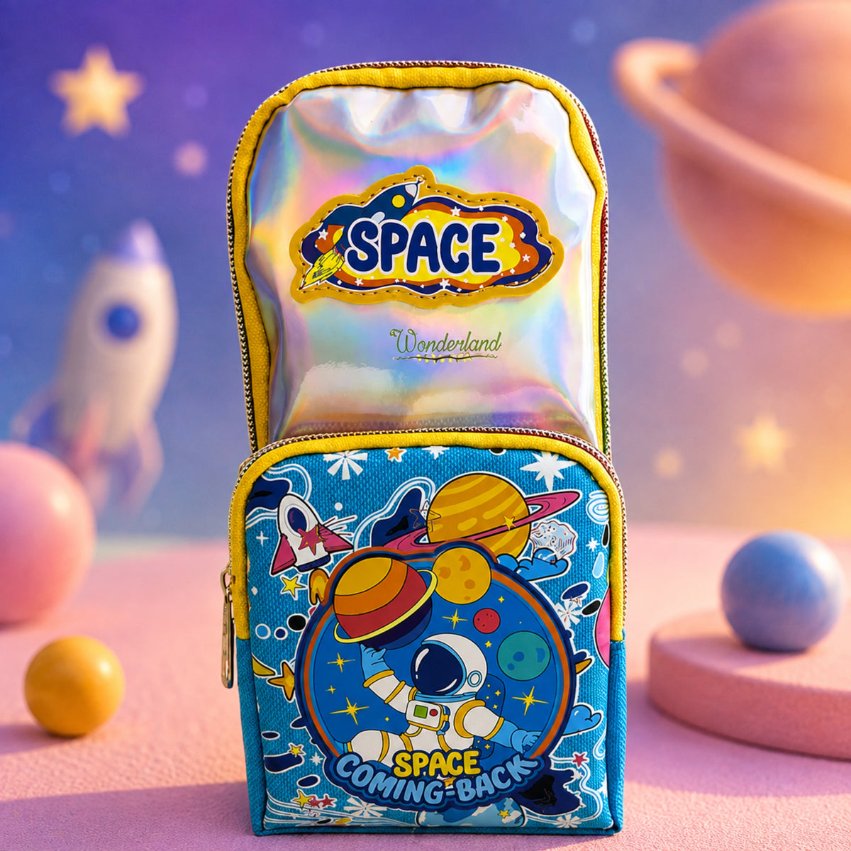 Mini Astronaut Backpack Pouch