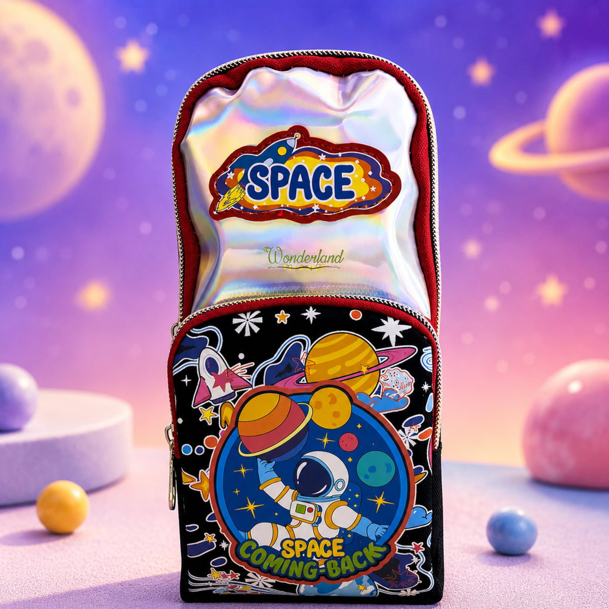 Mini Astronaut Backpack Pouch