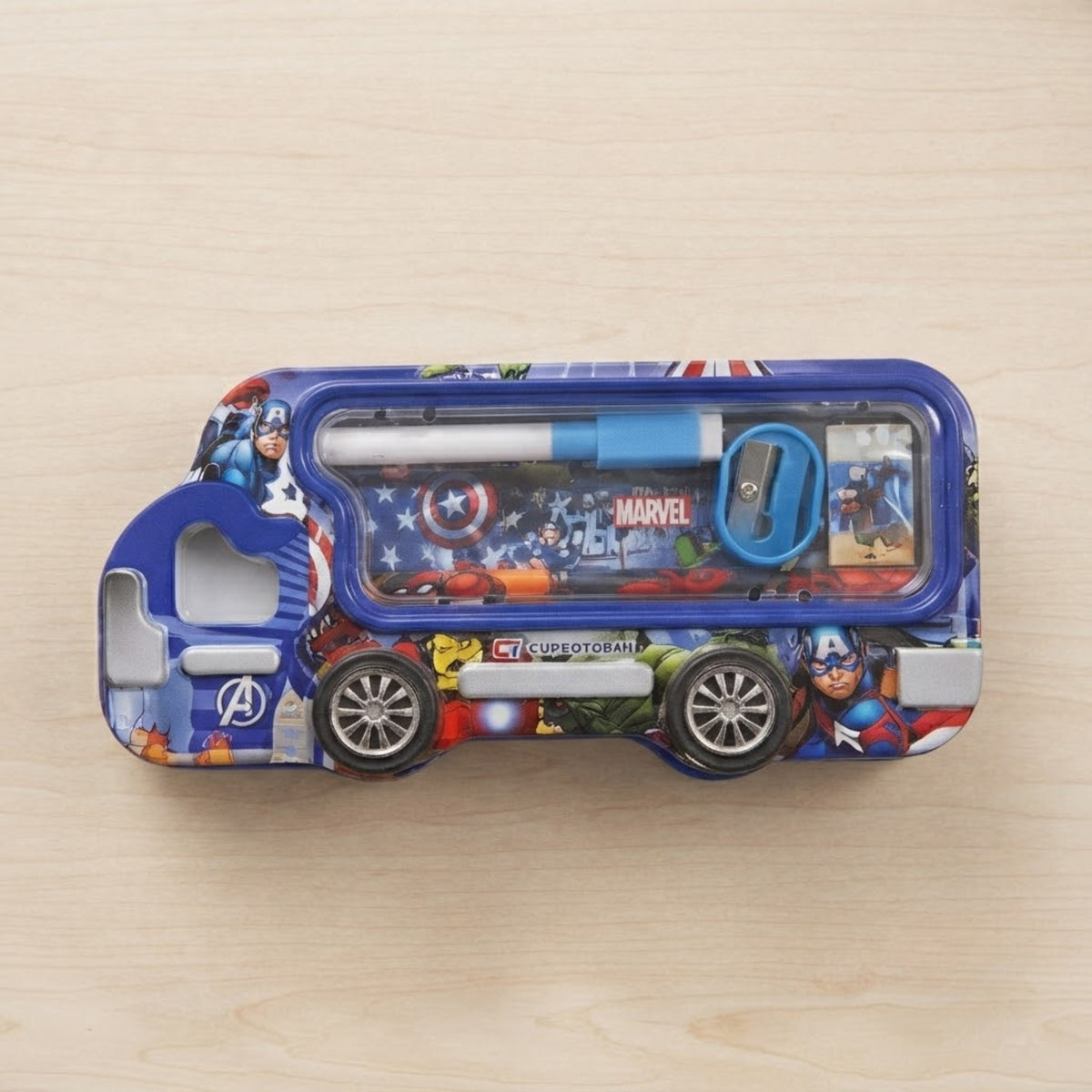 Big Bus Stationery Set