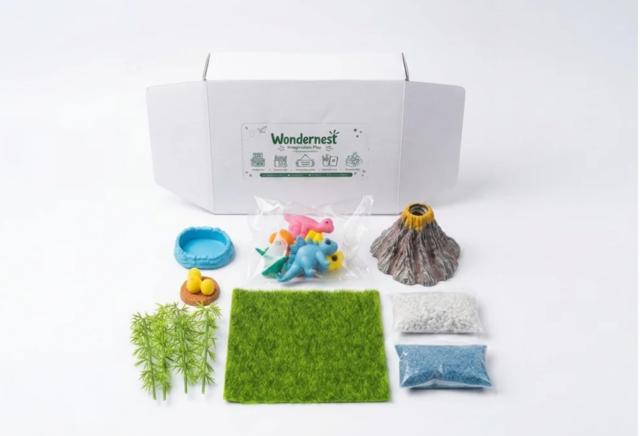 Dino World Sensory and Pretend Play Set