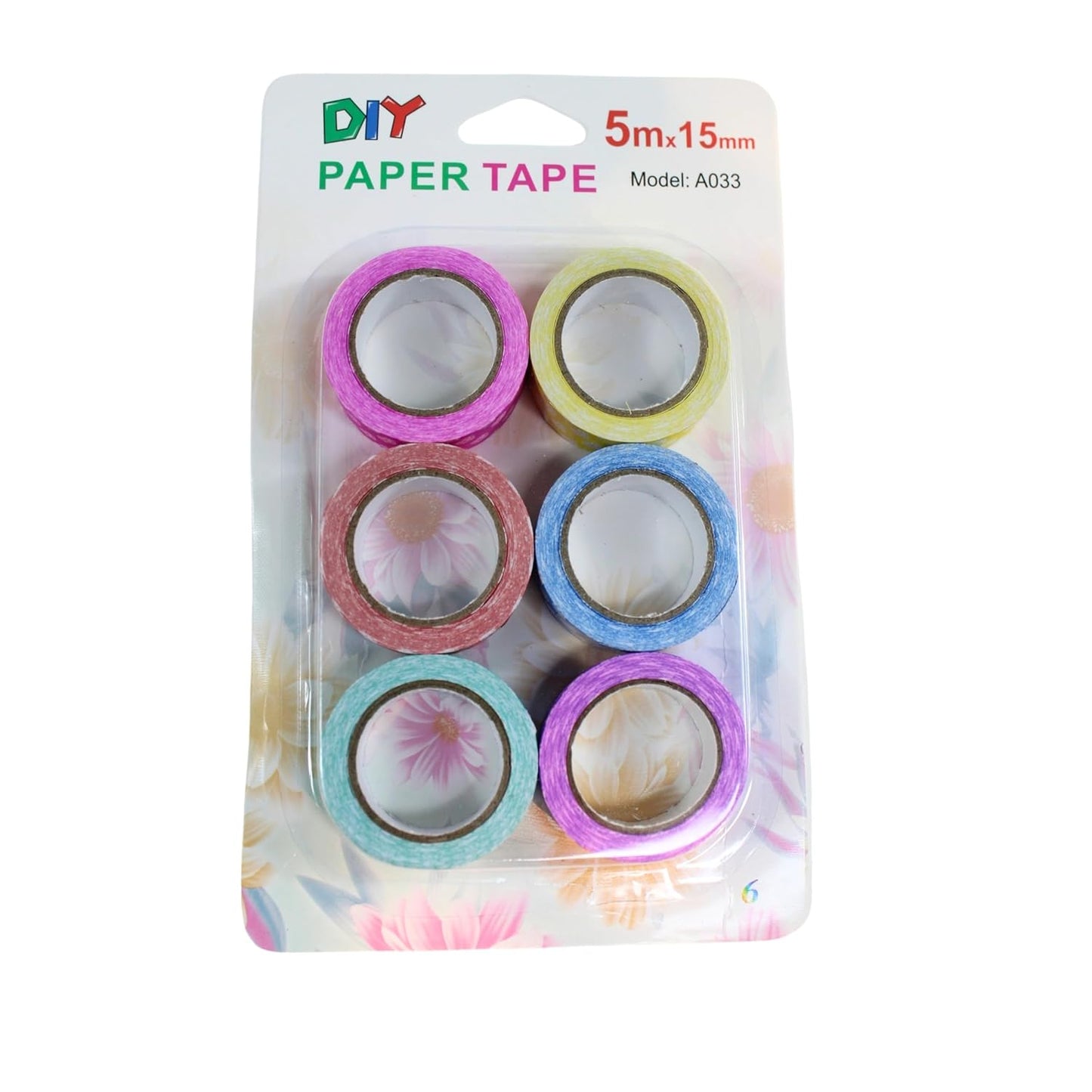 Neon Washi Tape Set - Design 3