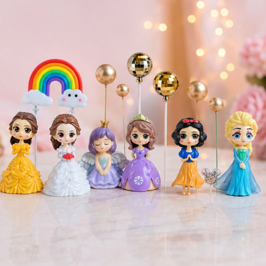 Princess Cake Topper Set