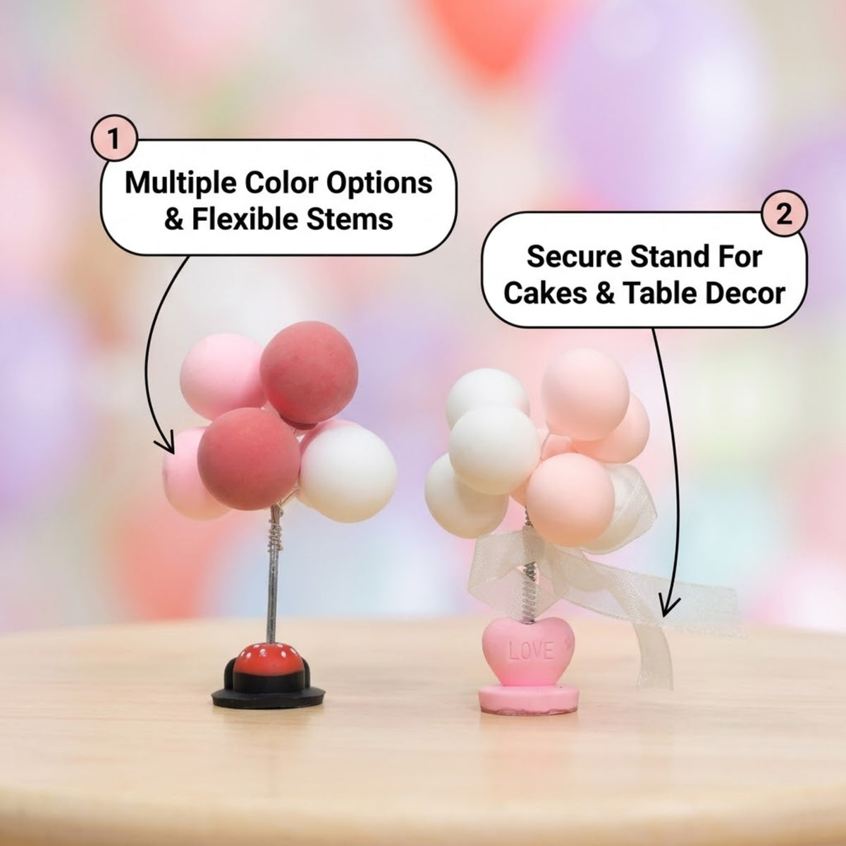 Mini Balloon Toppers