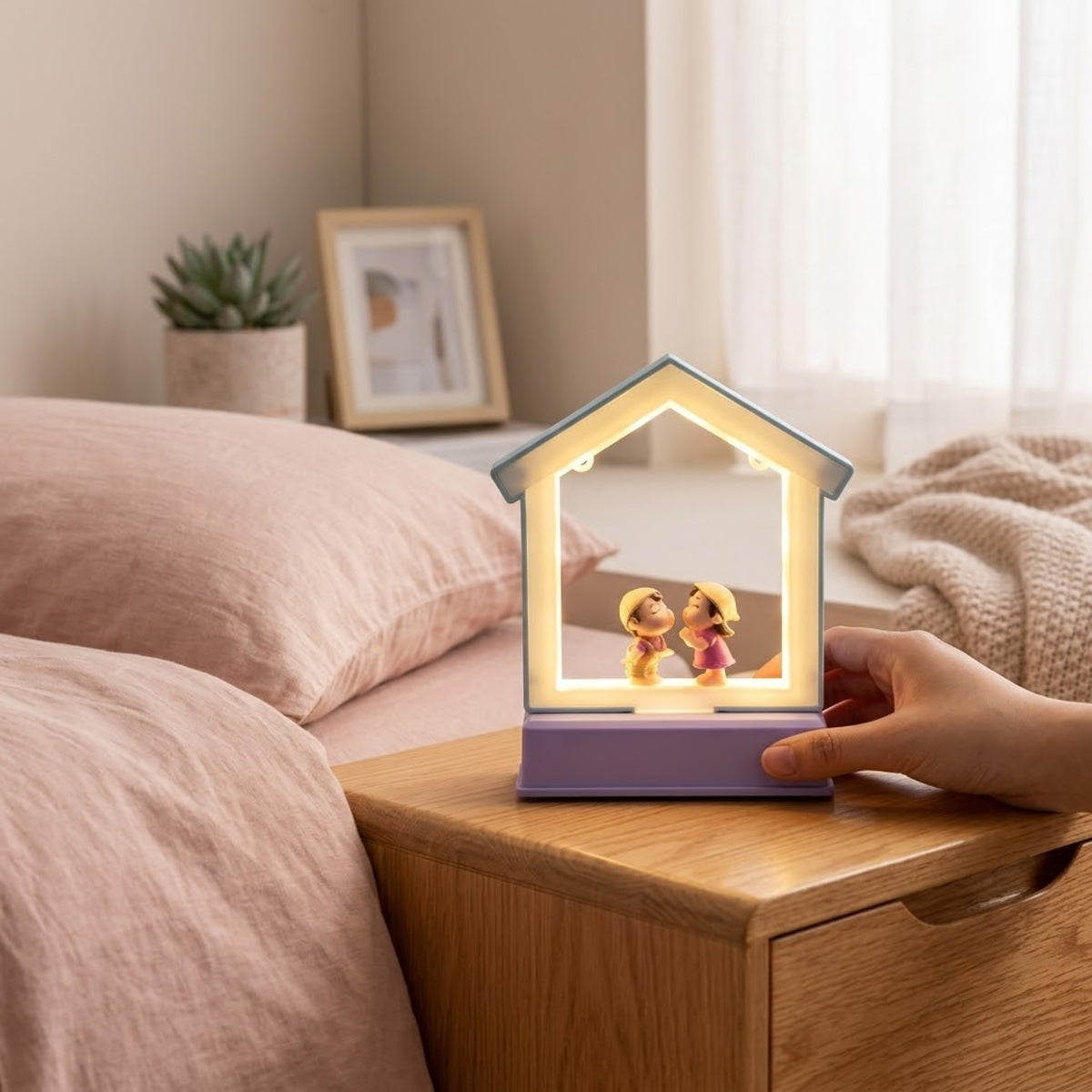 Hut-Shaped LED Light
