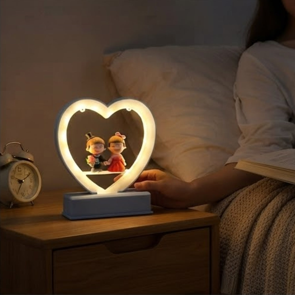 Heart-Shaped LED Light
