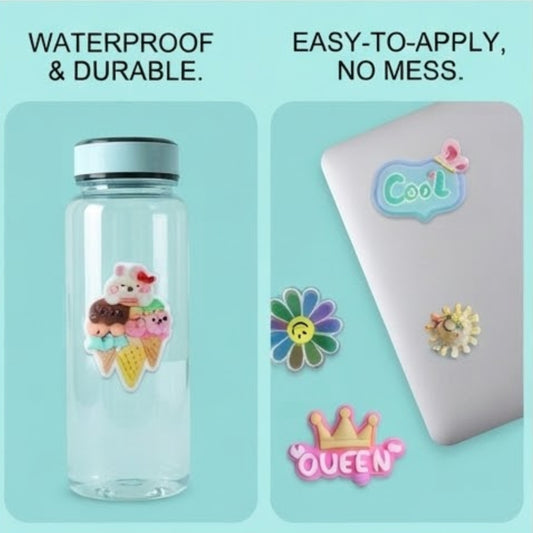 3D Sticker Combo Set of 20