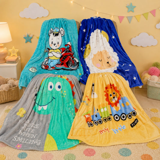 Kids Fleece Throw Blanket