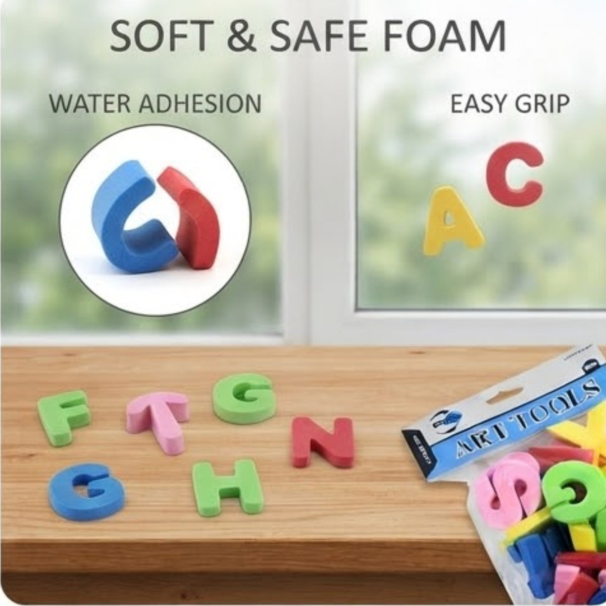 Alphabet Bath Foam Letters