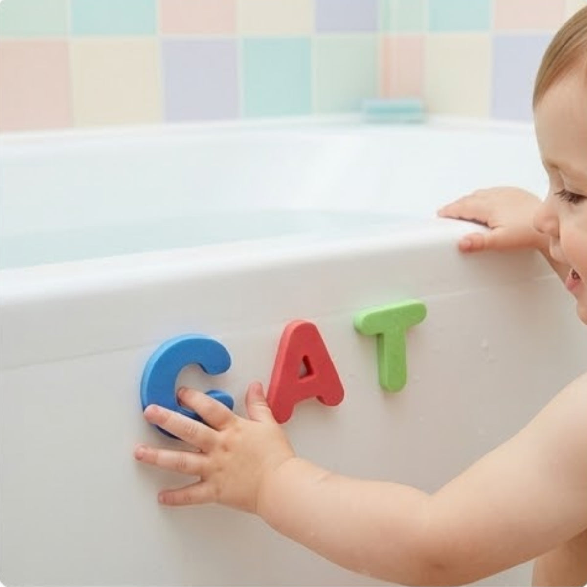 Alphabet Bath Foam Letters
