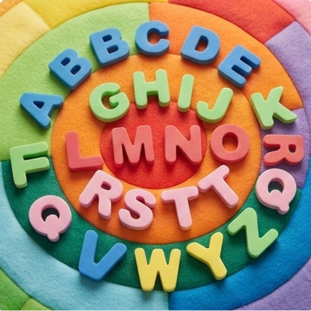 Alphabet Bath Foam Letters