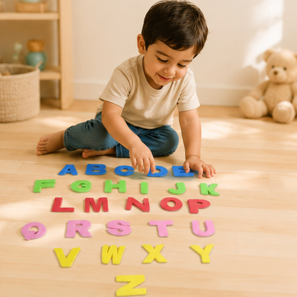 Alphabet Bath Foam Letters