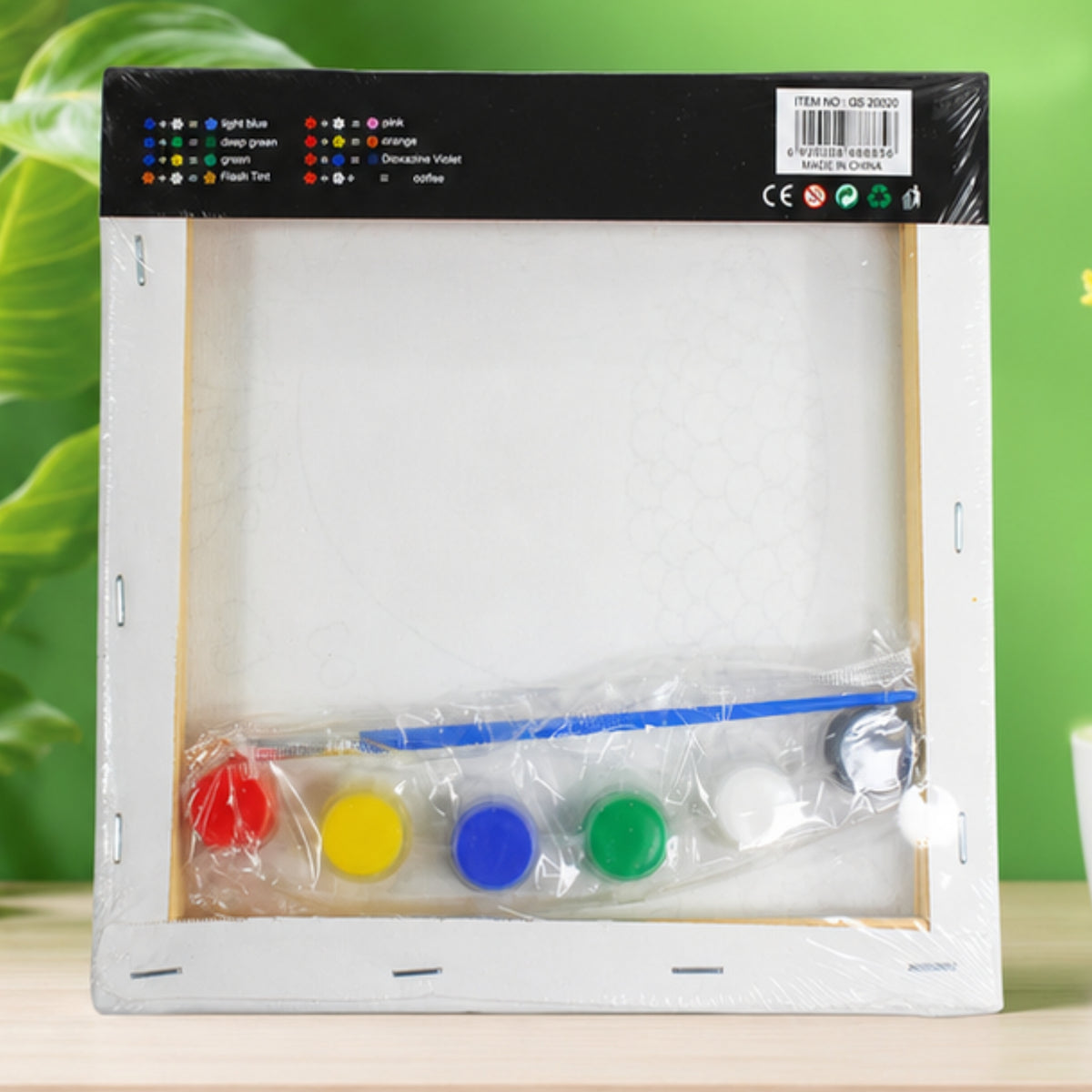 DIY Pre-Drawn Canvas Painting Kit