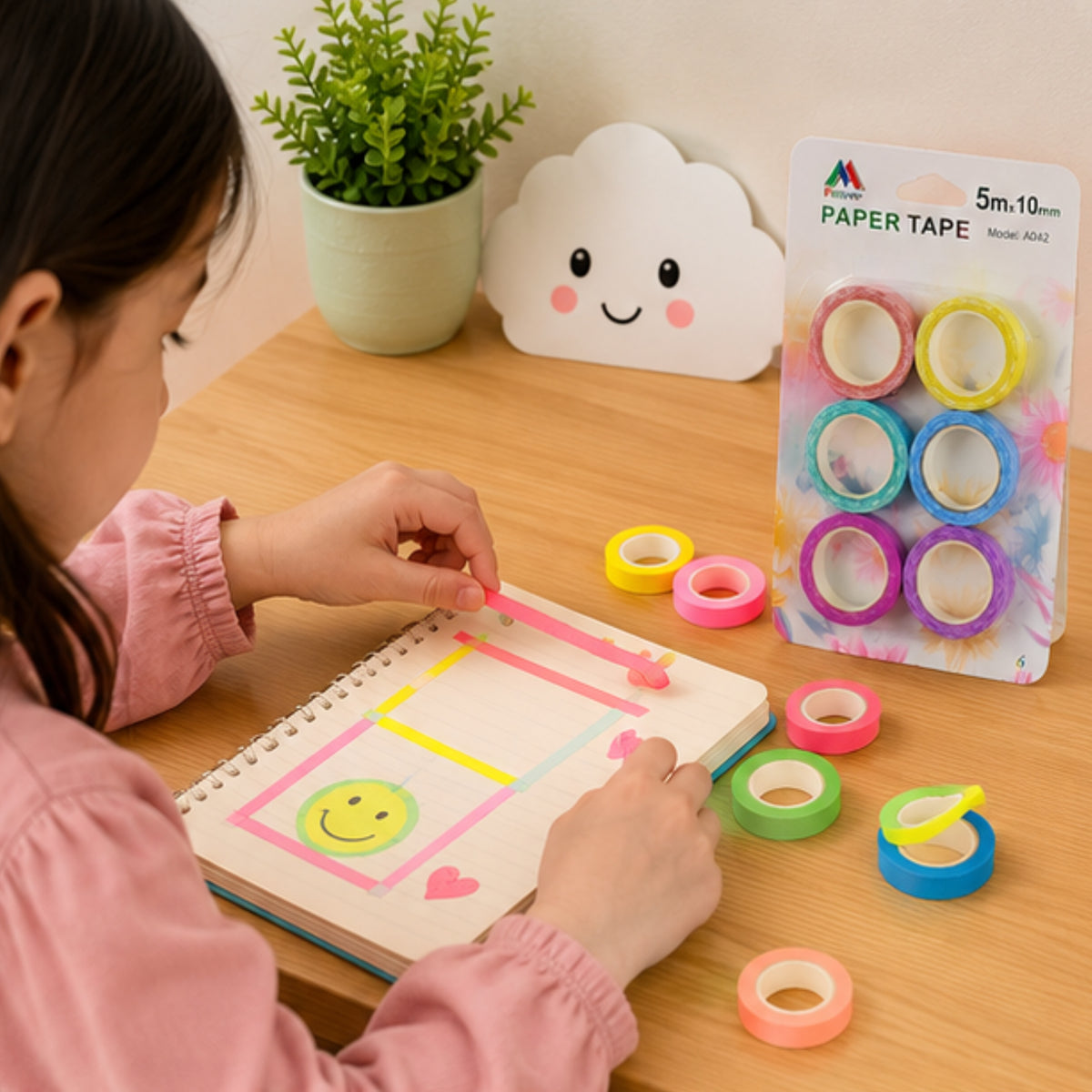 Neon Washi Tape Set