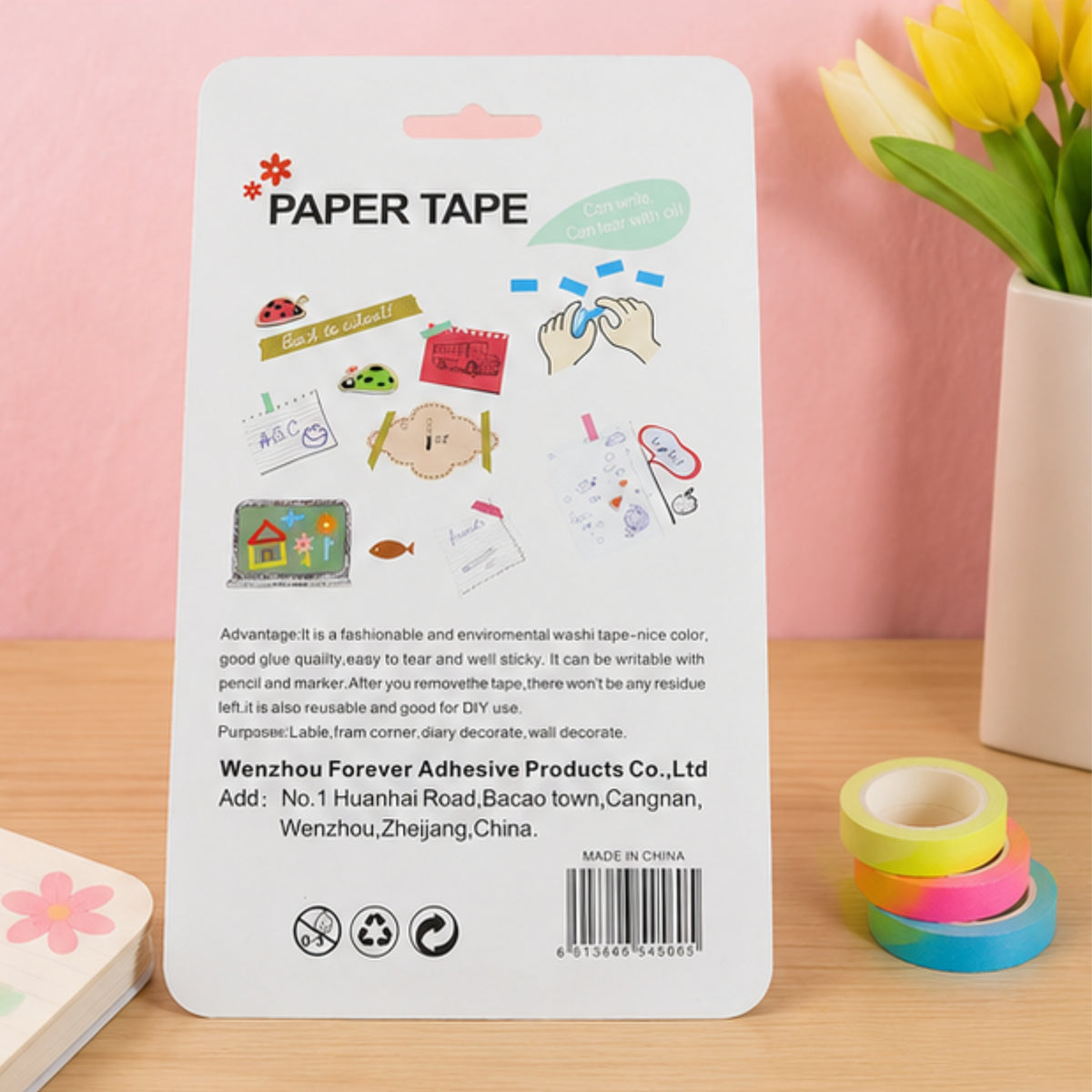 Neon Washi Tape Set