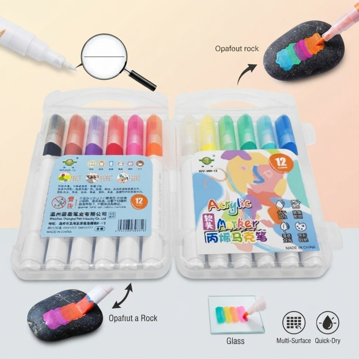Acrylic Paint Marker Set