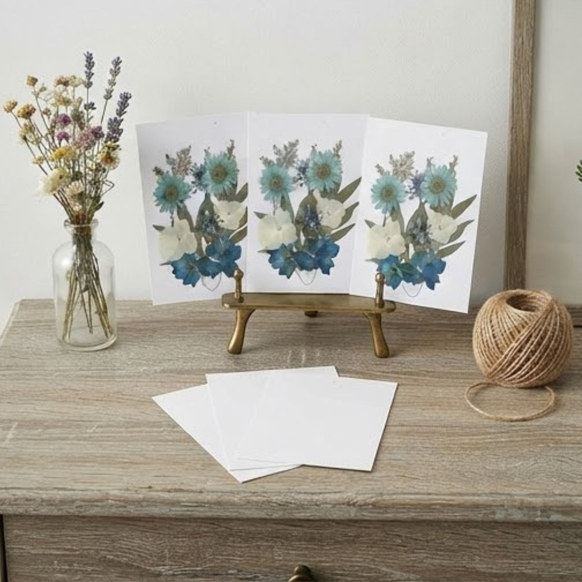 Pressed Flower Art Card Set