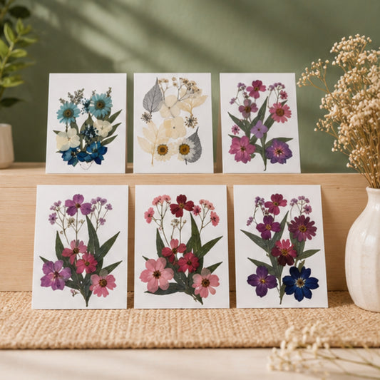 Pressed Flower Art Card Set