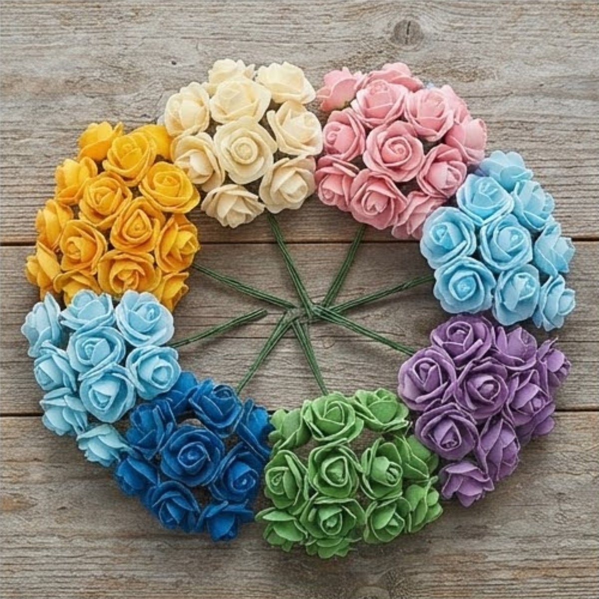 Artificial Flower with Wire Stem