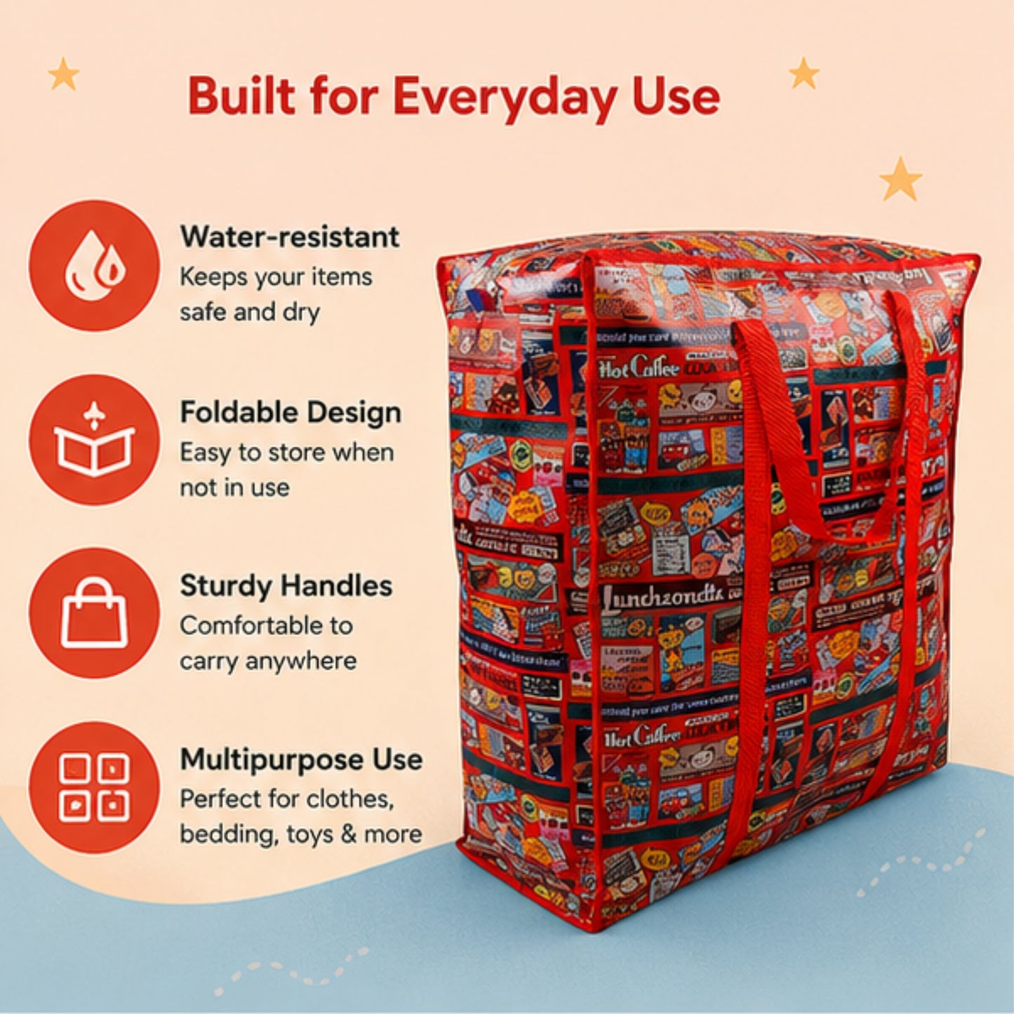Water Resistant Storage Bag