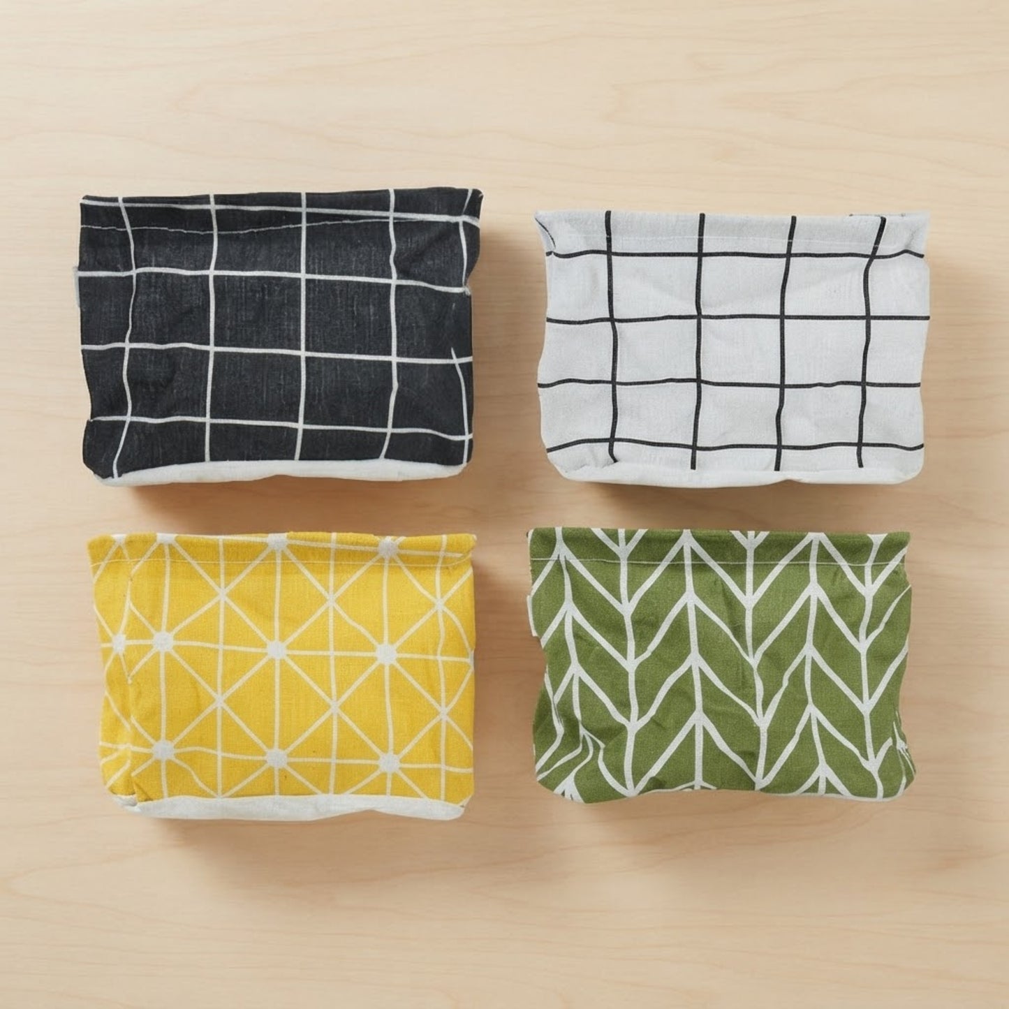 Foldable Cloth Storage Box (Set of 4)