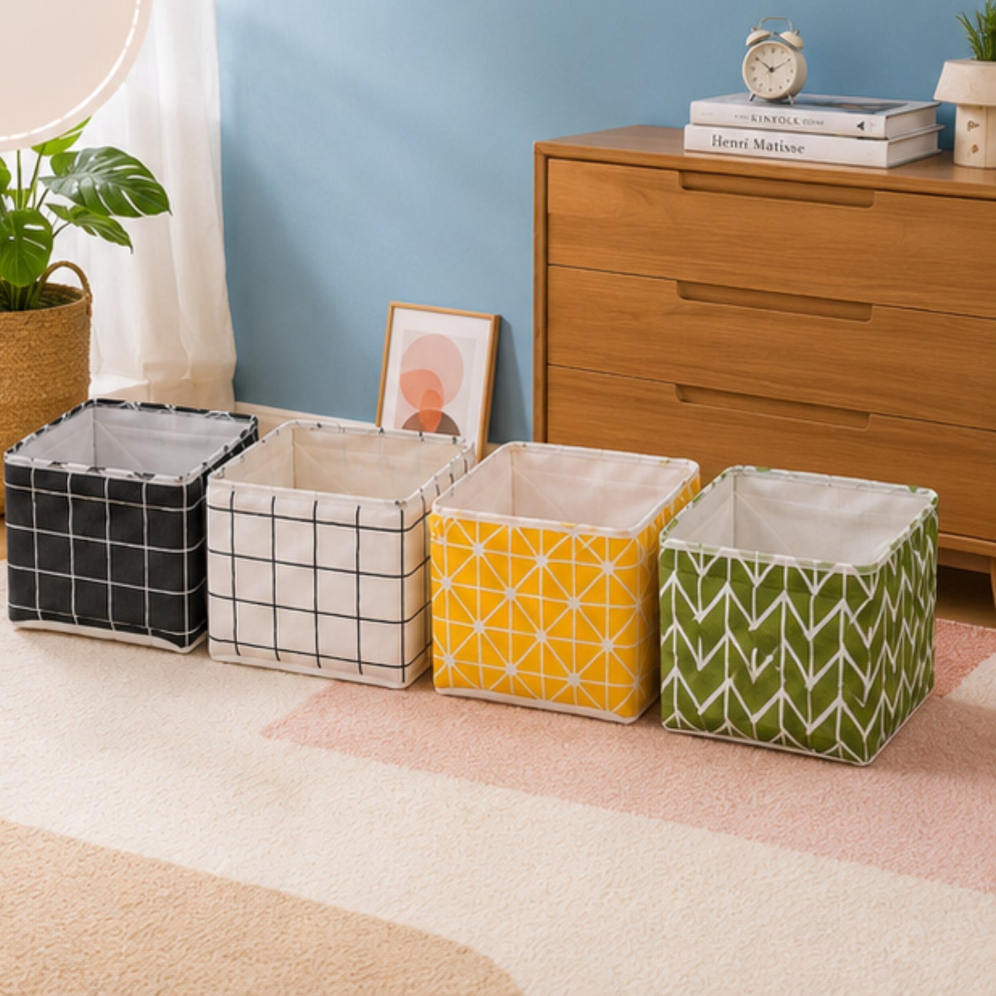 Foldable Cloth Storage Box (Set of 4)