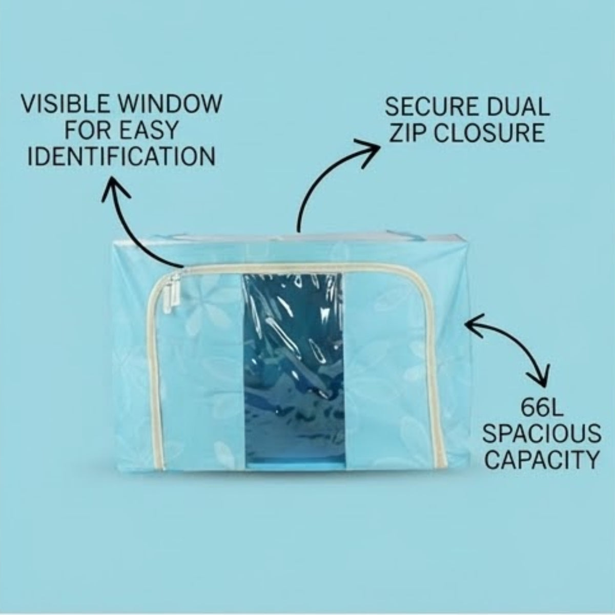 66L Storage Bag with Zip