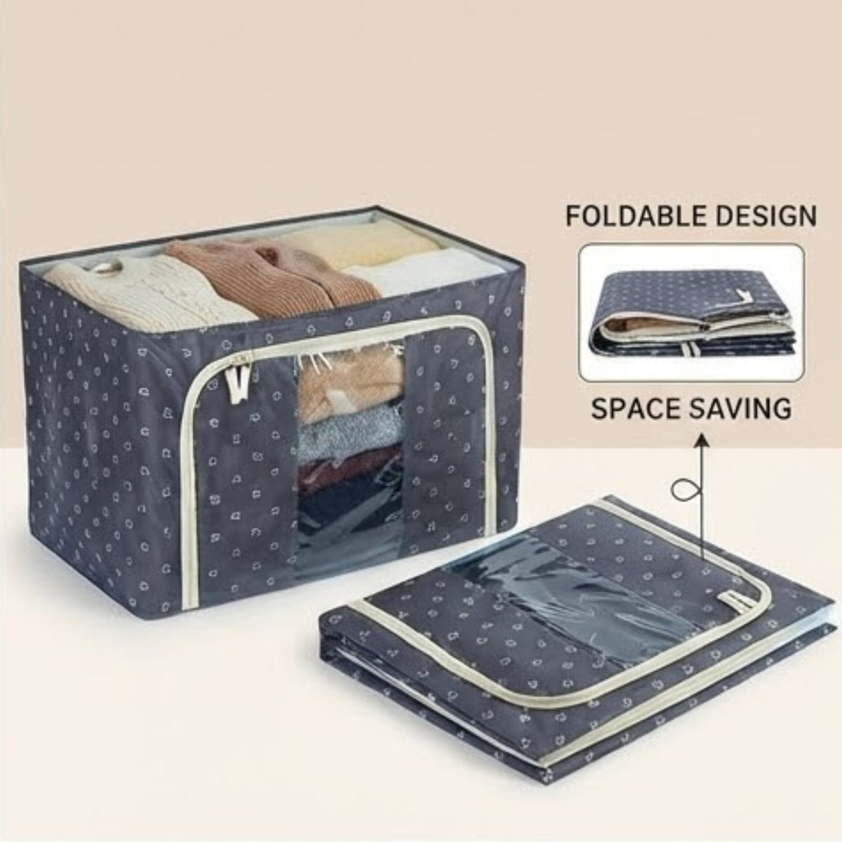 66L Storage Bag with Zip