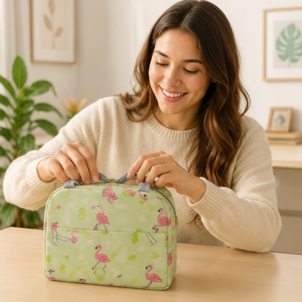 Girly Look Lunch Bag for Women