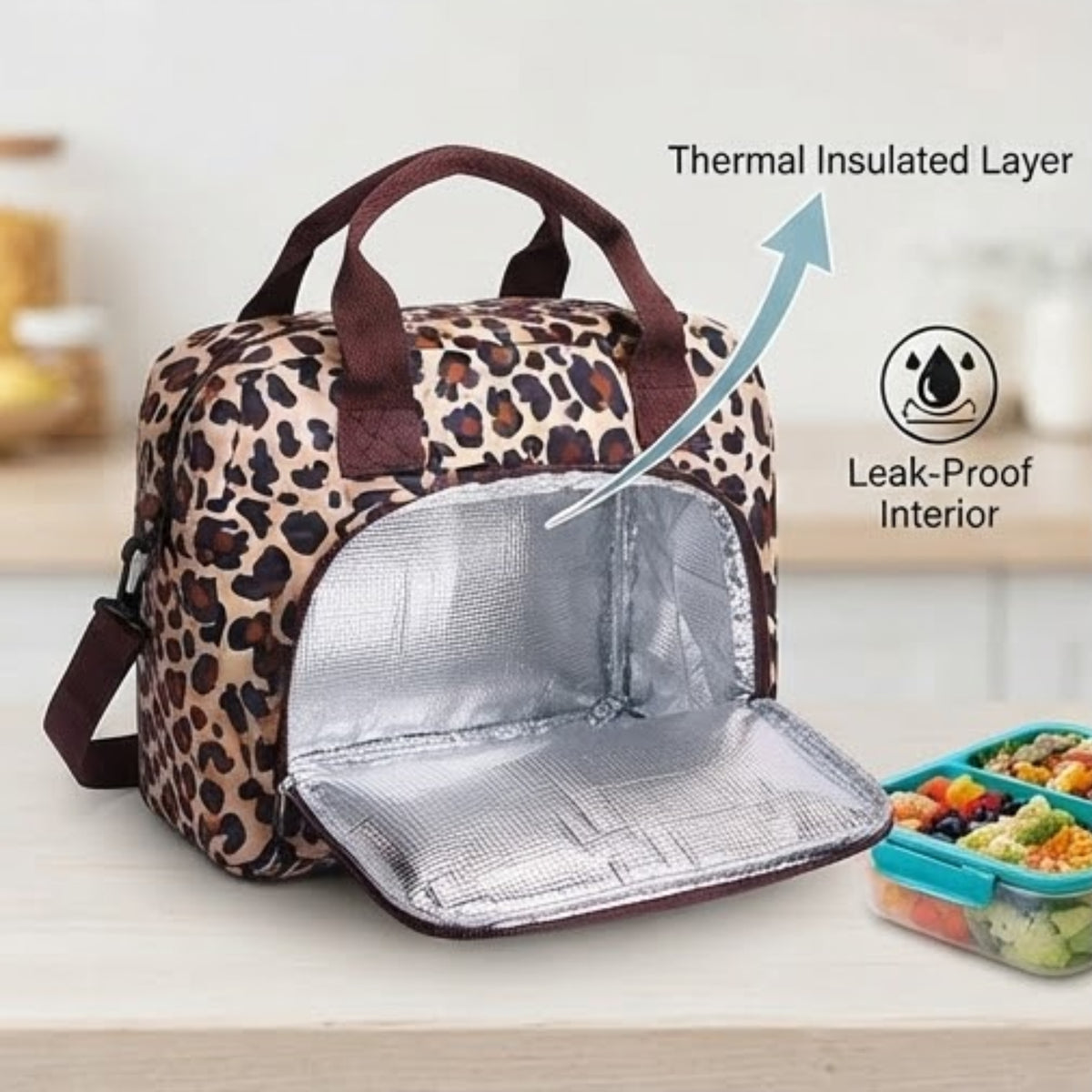 Insulated Tote Lunch Bag