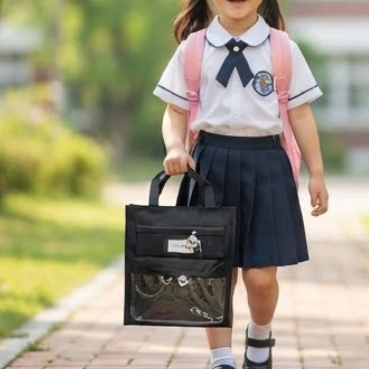 Kids Multi-Pocket Tote Bag