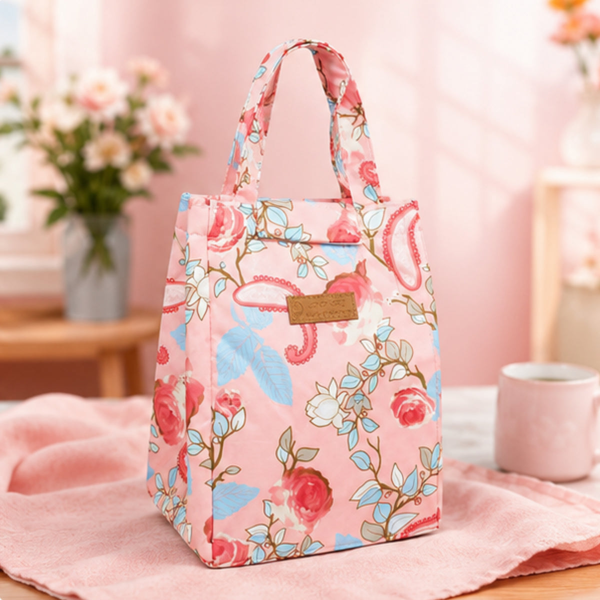 Canvas Tote Lunch Bag