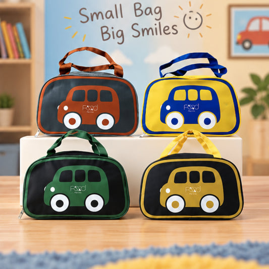 Cute Car Kids Lunch Bags (Set of 2)