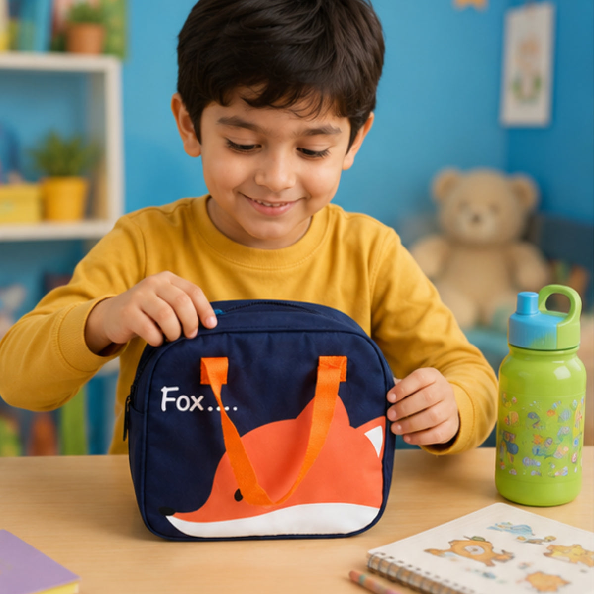 Foxy Friend Kids Lunch Bag