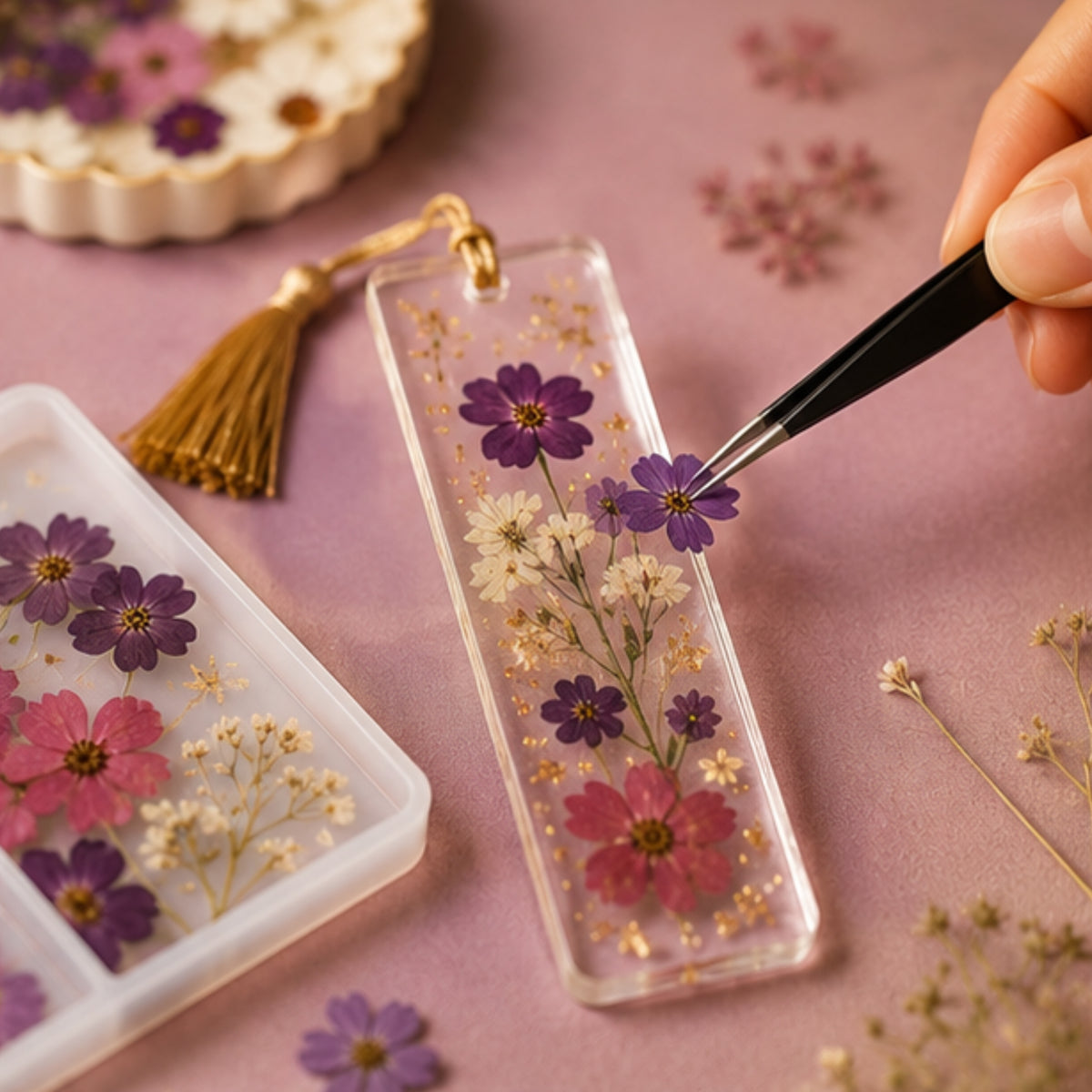 Pressed Flower Art Card Set