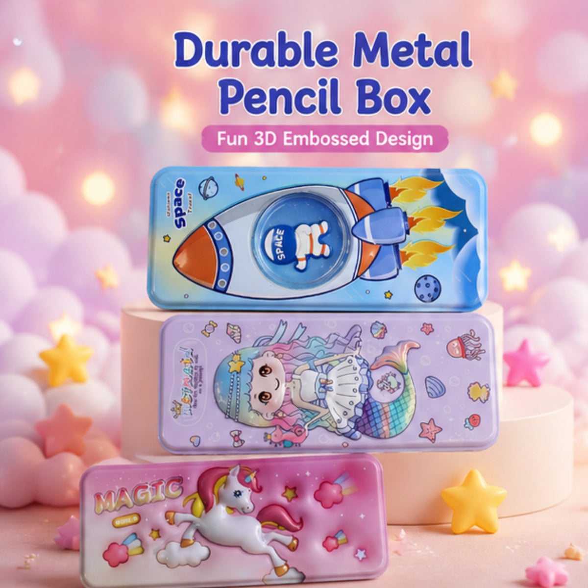 3D Pencil Box