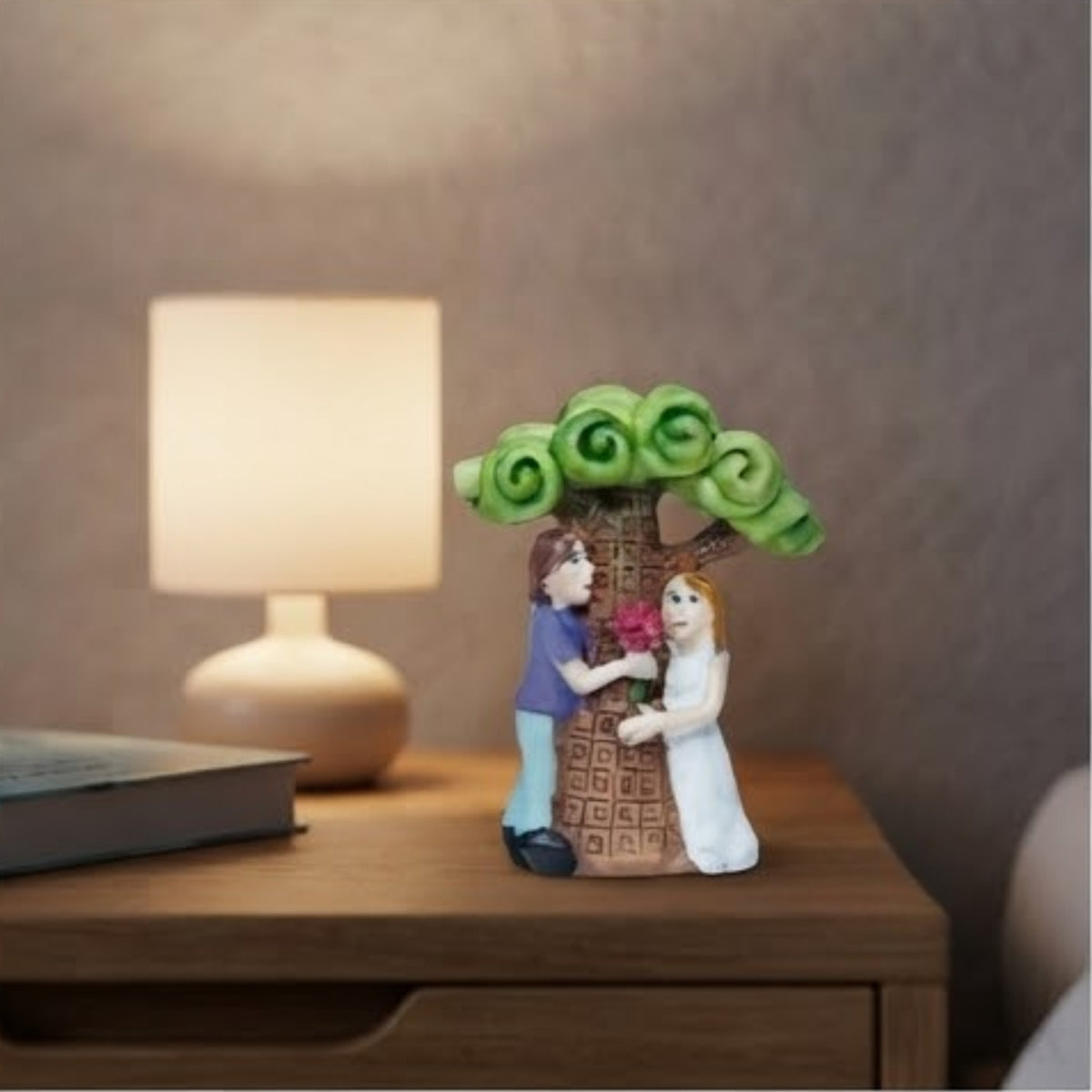 Single Couple Miniature Figurine