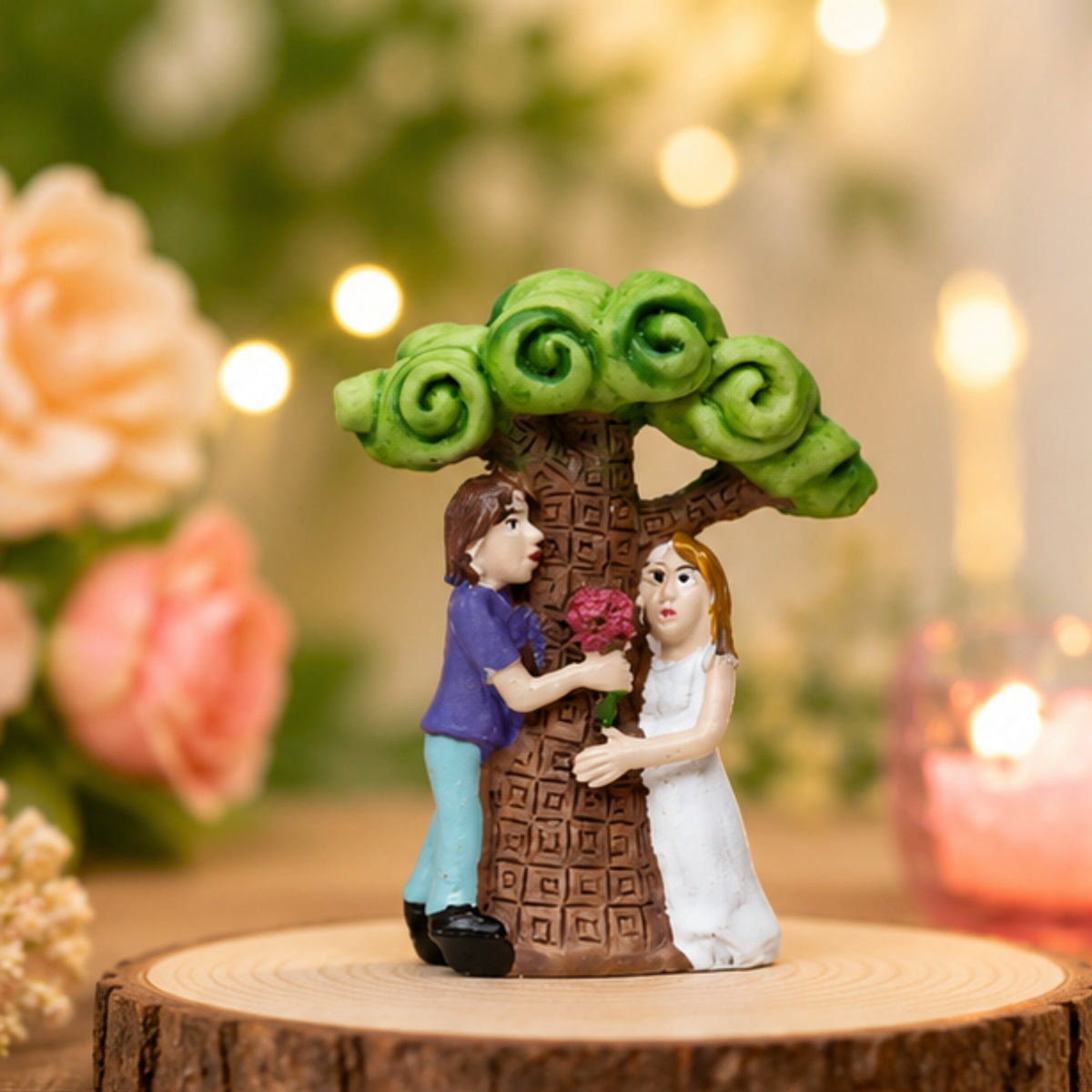 Single Couple Miniature Figurine