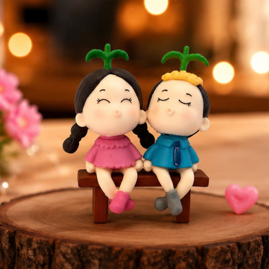 Closed Eye Couple Miniature