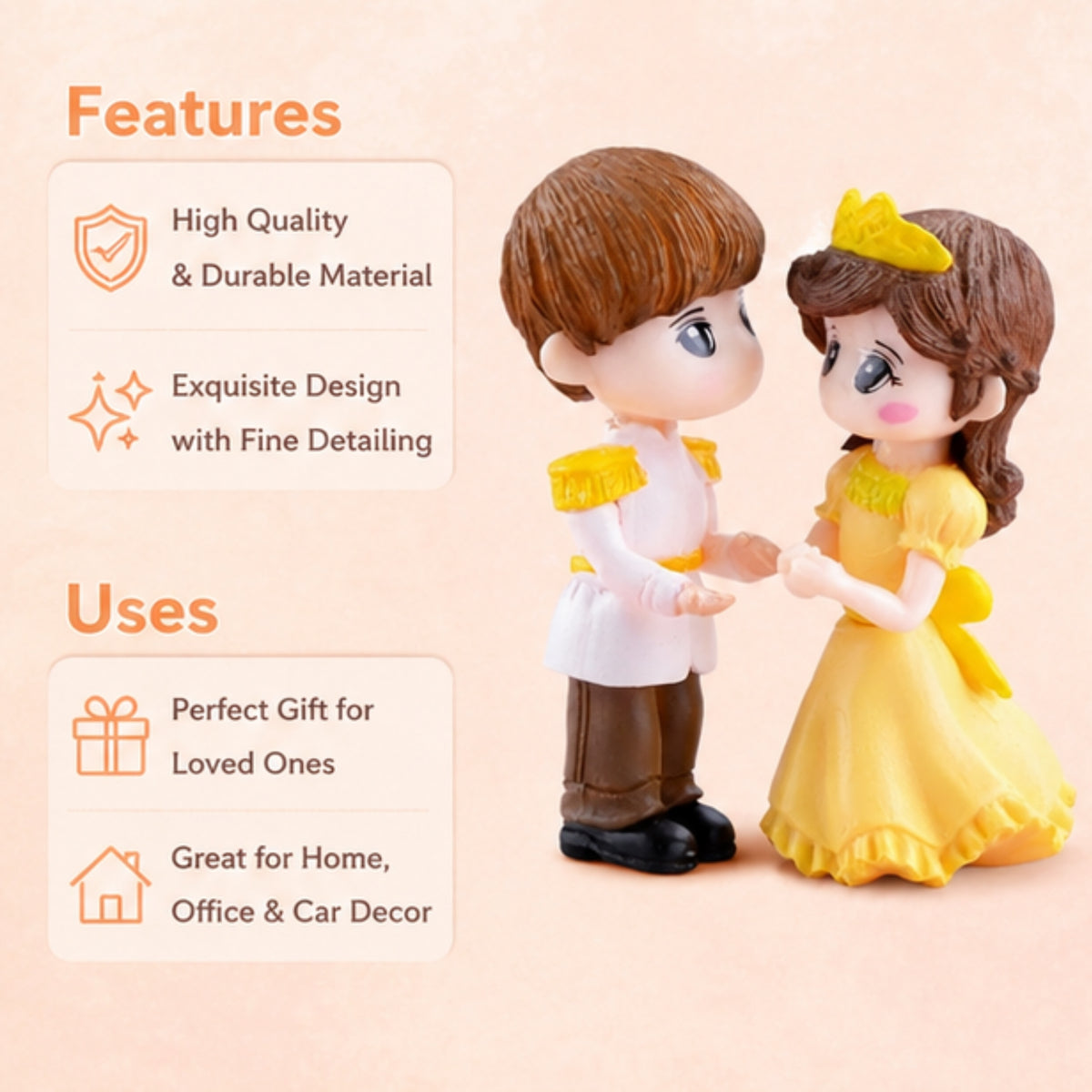 Prince & Princess Couple Miniature