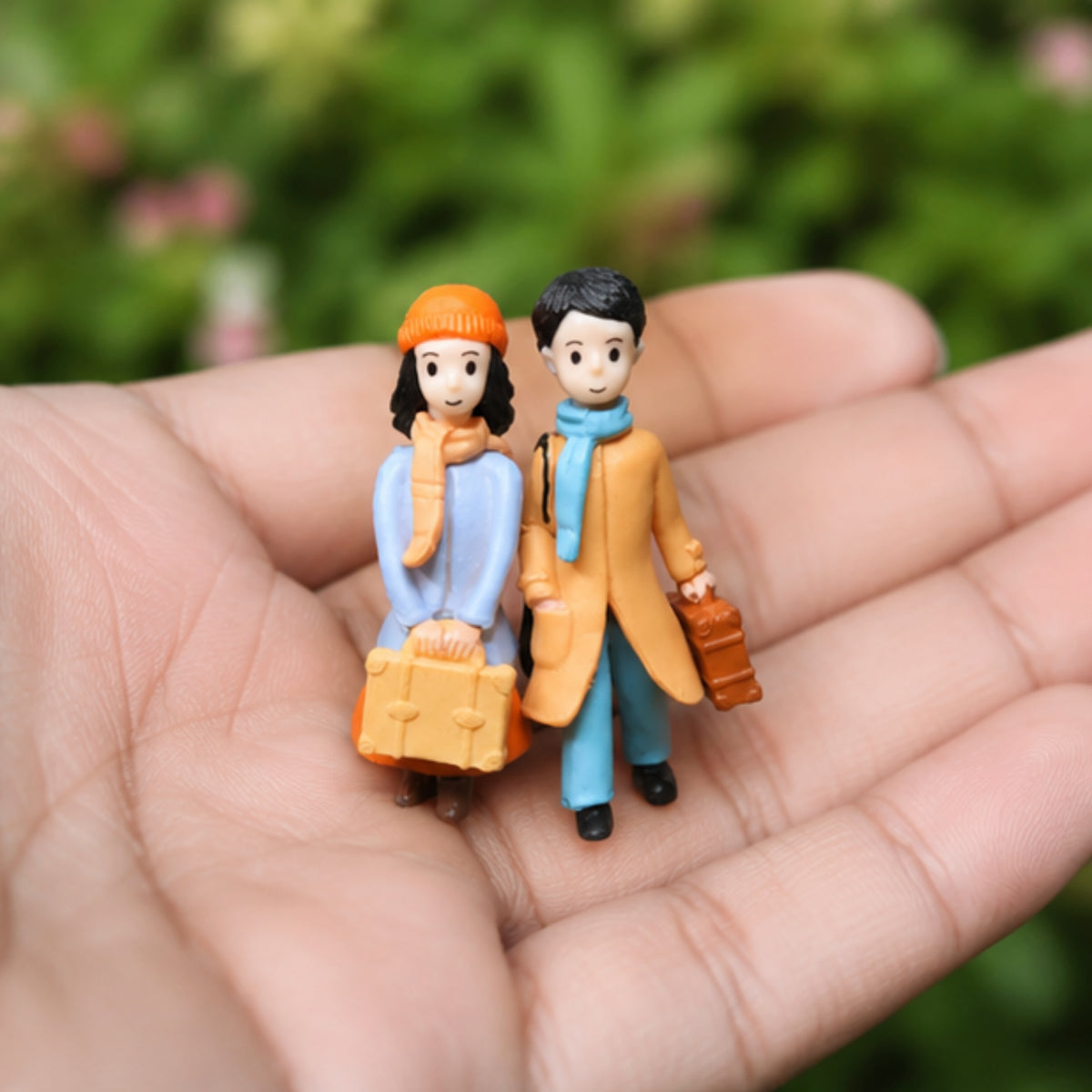 Winter Couple Miniature