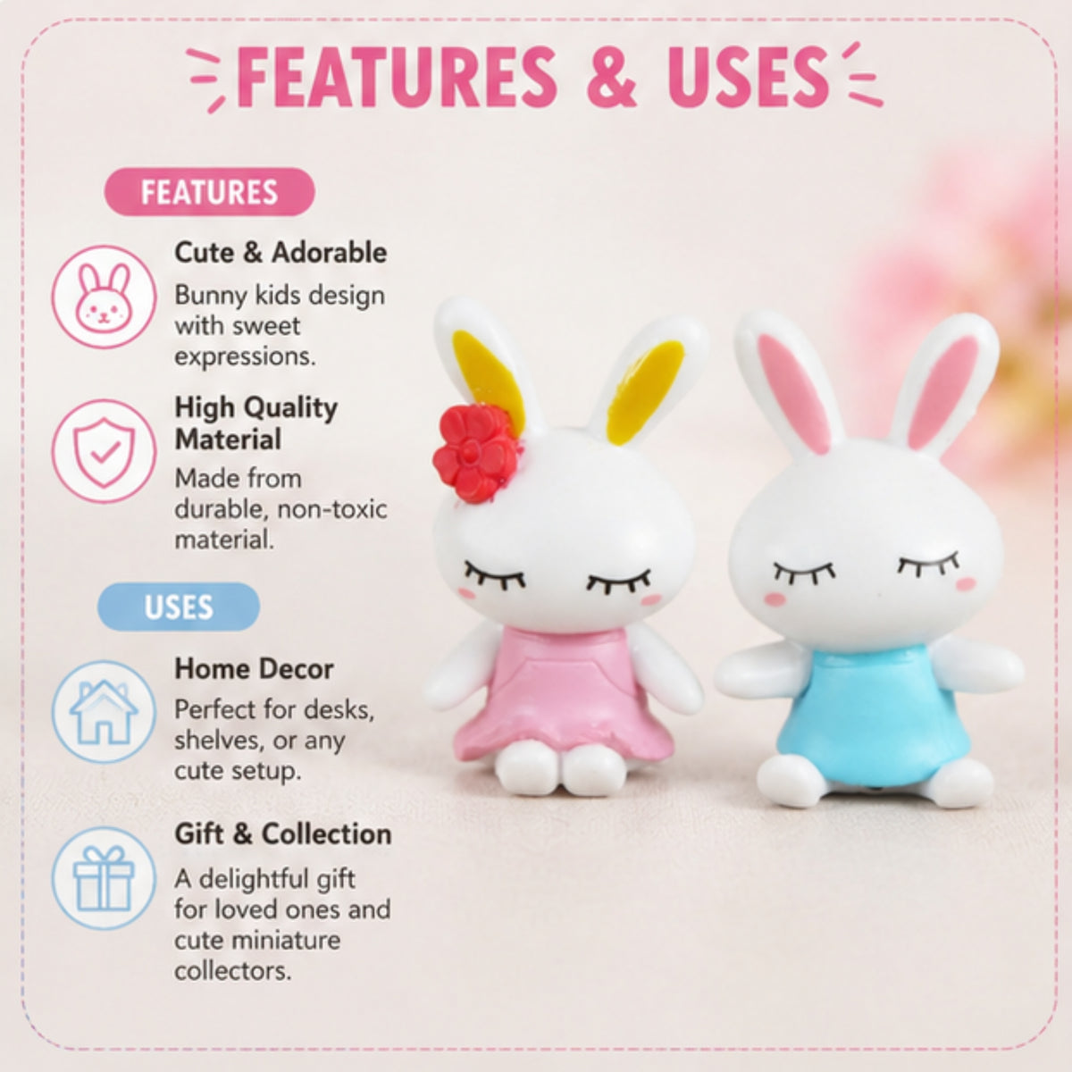 Bunny Kids Miniature Set