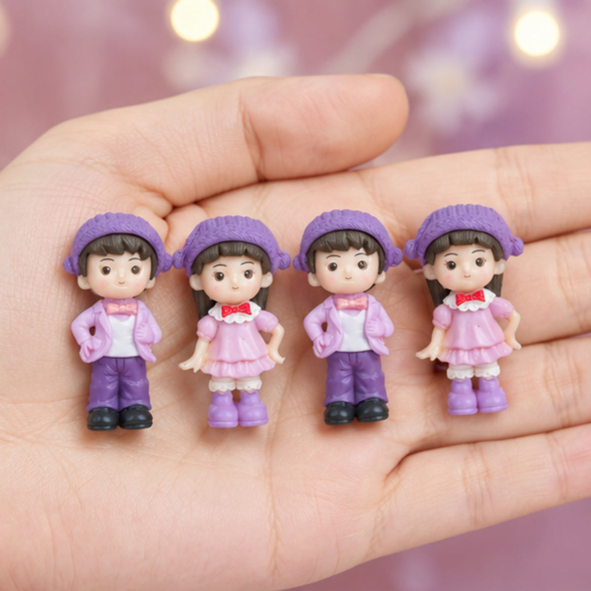 Set of 4 Couple Miniature