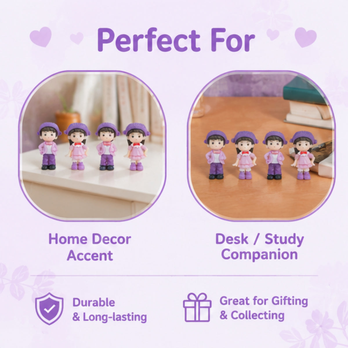 Set of 4 Couple Miniature