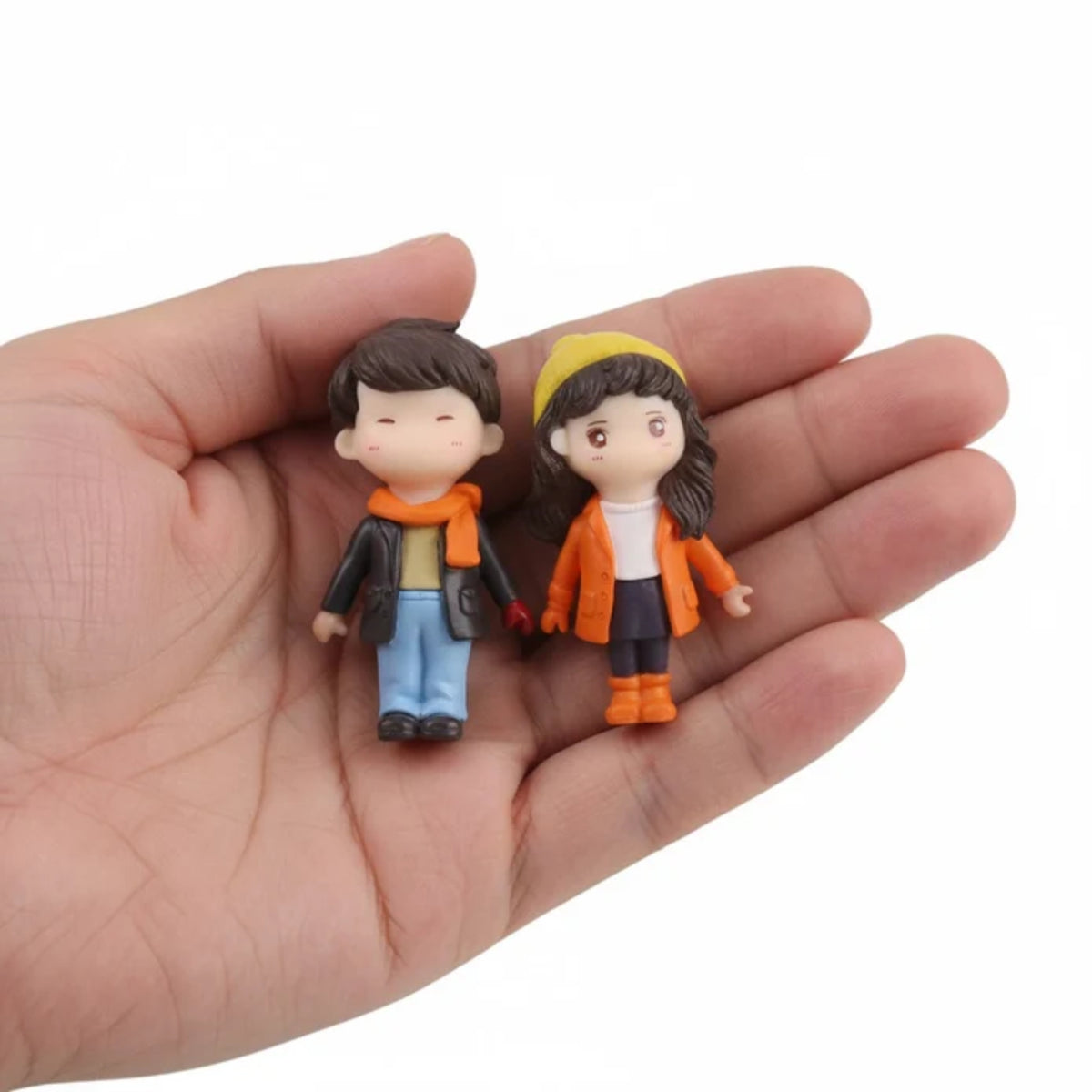 Winter Honeymoon Couple Miniature