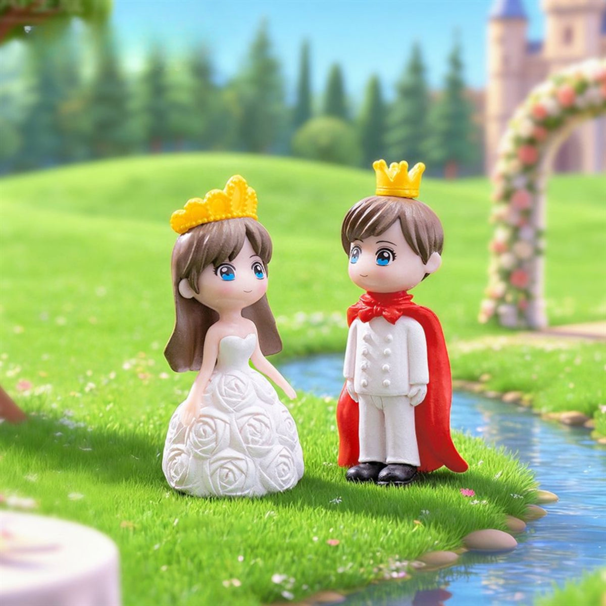 King & Queen Couple Miniature Set