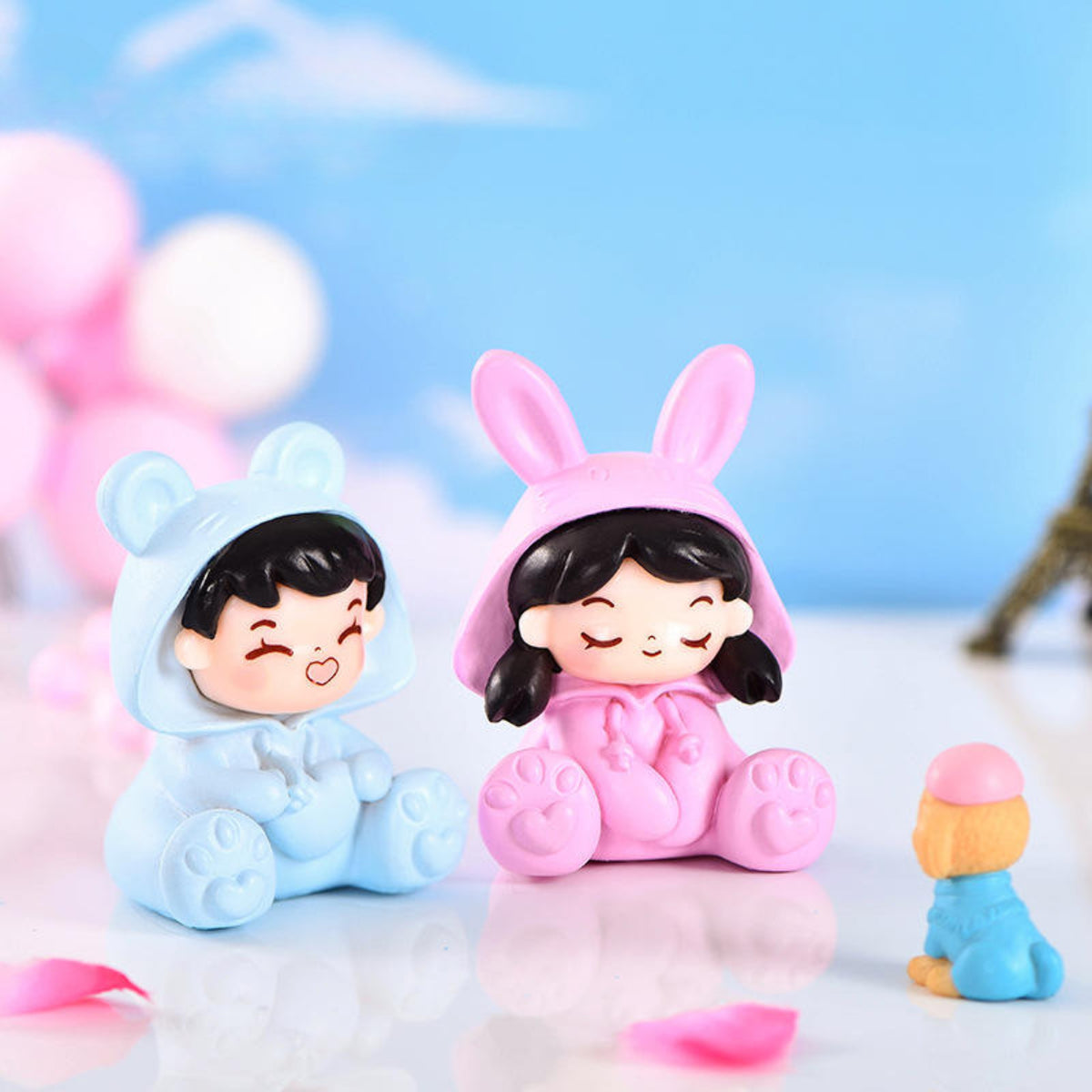 Pajama Couple Miniature