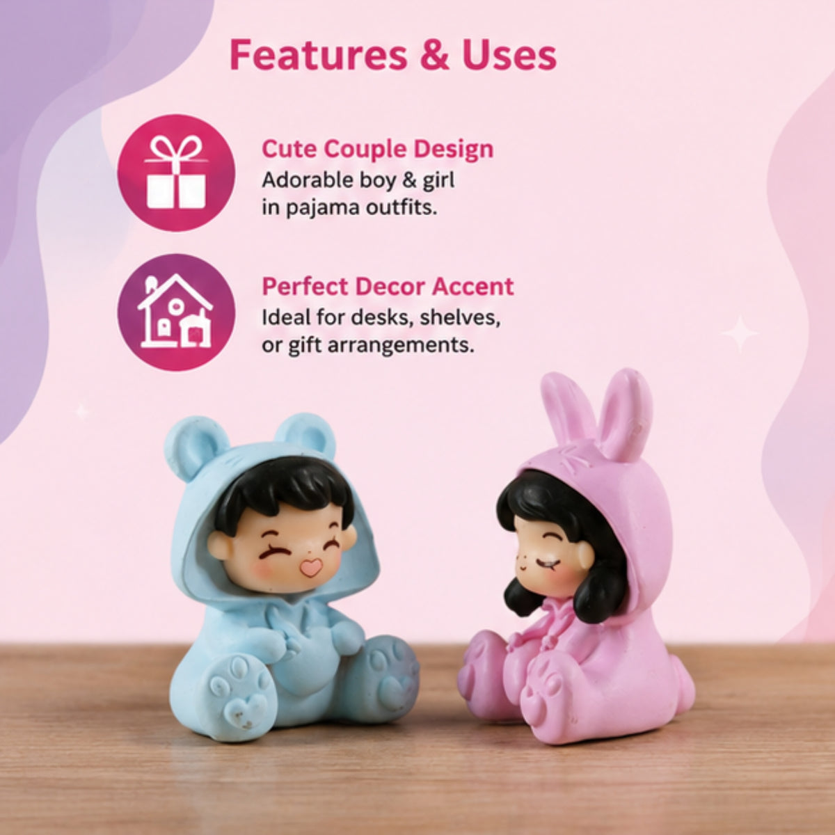 Pajama Couple Miniature